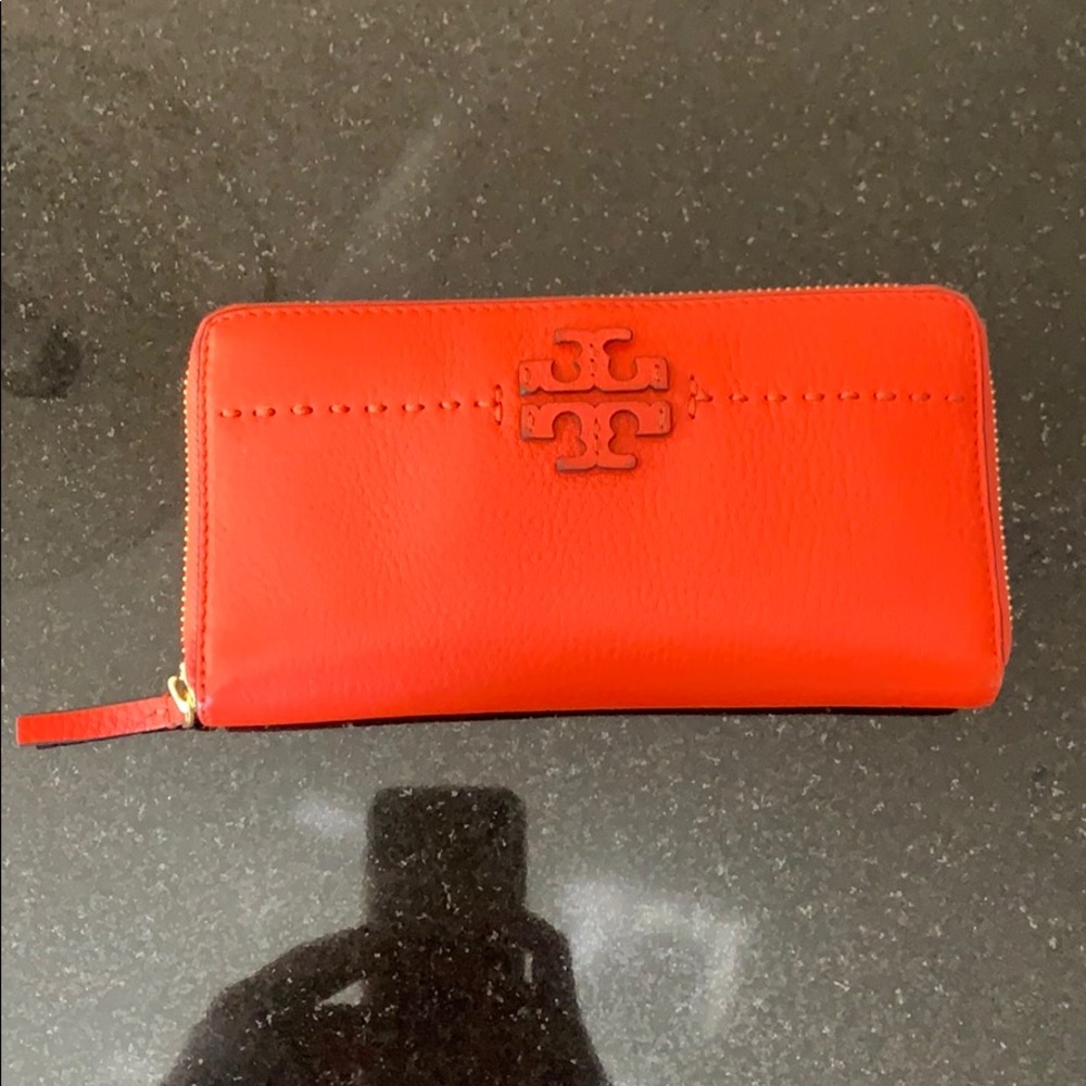 Tory Burch Red Wallet